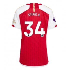 Damen Fußballbekleidung Arsenal Granit Xhaka #34 Heimtrikot 2023-24 Kurzarm